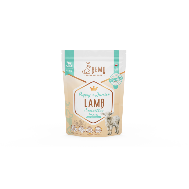 Bemo Puppy & Junior Sensitive jagnięcina puppy 1 kg