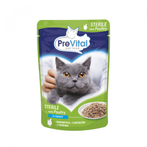 PreVital Sterilised drób w sosie adult 100 g
