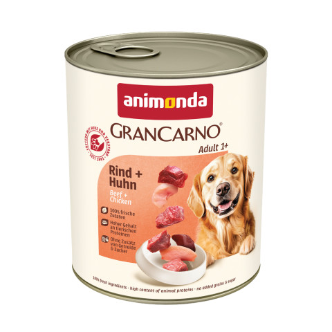 Animonda GranCarno kurczak, wołowina adult 800 g