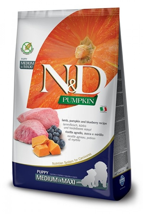 Farmina N&D Pumpkin jagnięcina puppy średnie i duże rasy 2,5 kg