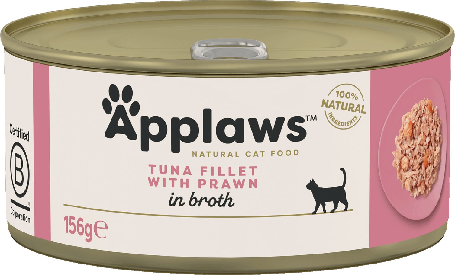 Applaws tuńczyk, krewetki kawałki adult 156 g