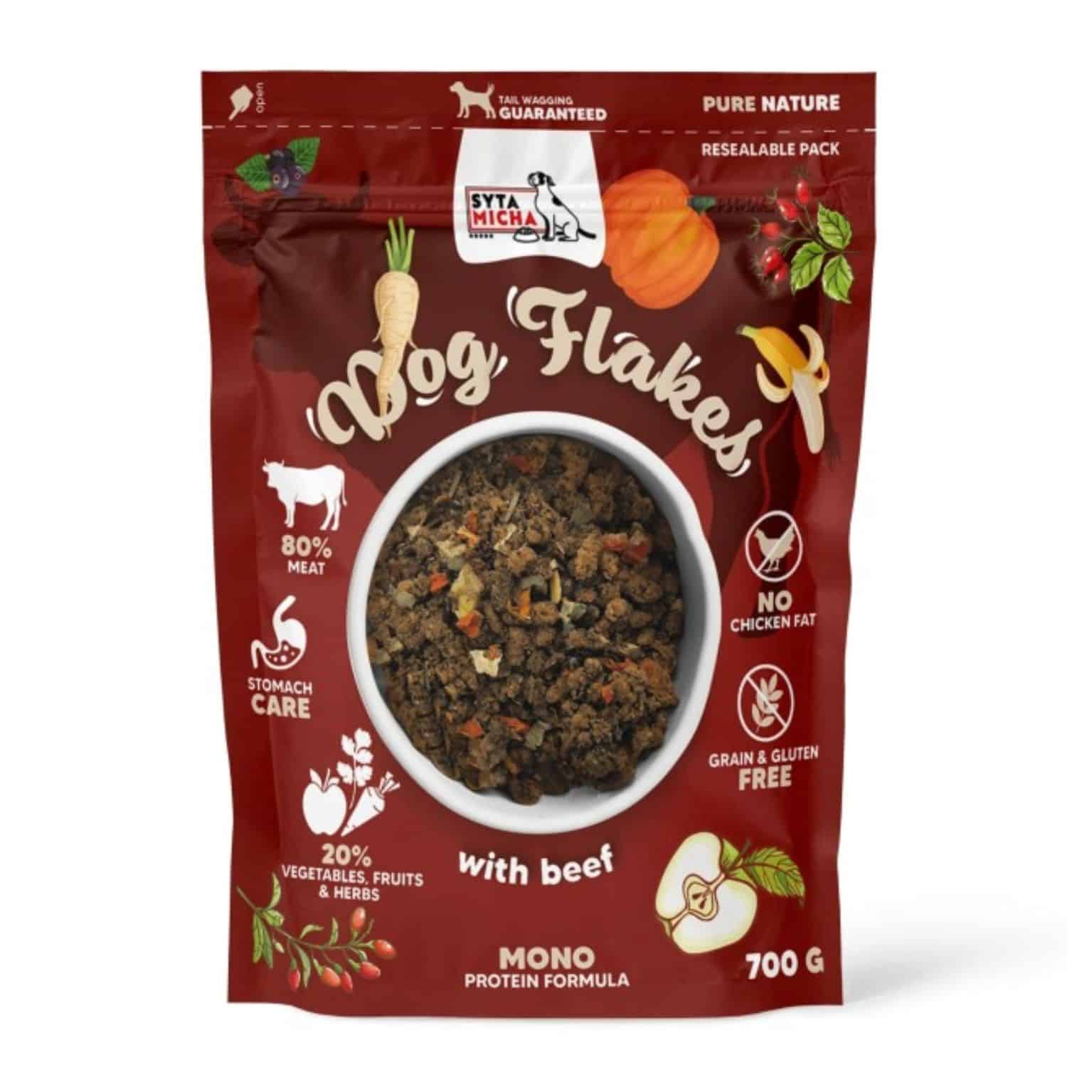 Syta Micha Dog Flakes wołowina 700 g