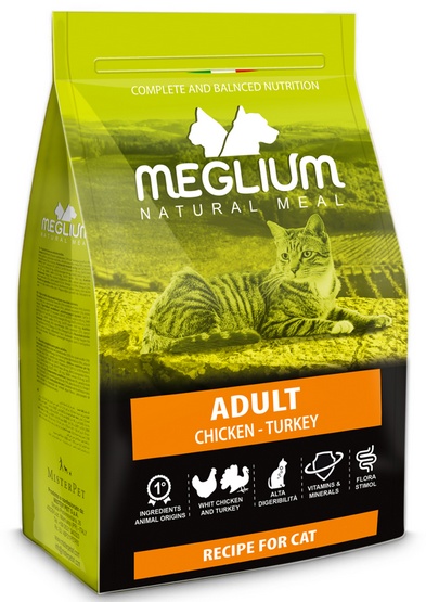 Meglium indyk, kurczak adult 10 kg