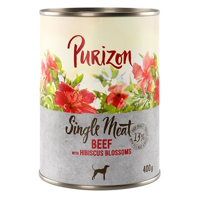 Purizon Single Meat wołowina 400 g × 24