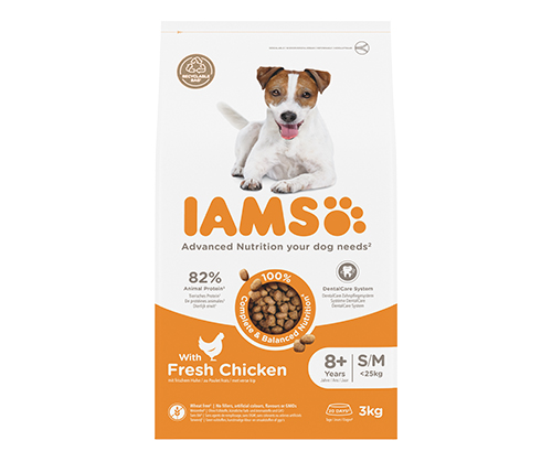 IAMS For Vitality kurczak senior 3 kg