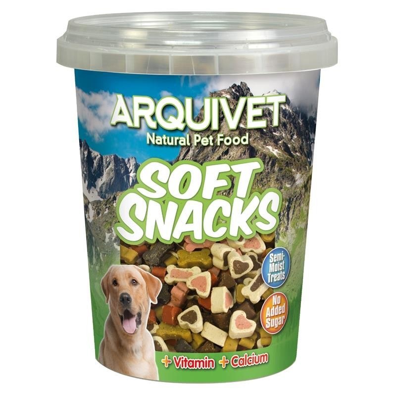 Arquivet Soft Snacks dziczyzna, jagnięcina, kurczak, wołowina, łosoś 300 g