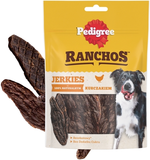 Pedigree Ranchos kurczak adult 70 g × 7