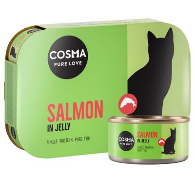 Cosma Original Indoor łosoś w galaretce 170 g × 24
