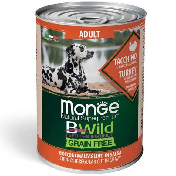 Monge Bwild indyk 400 g