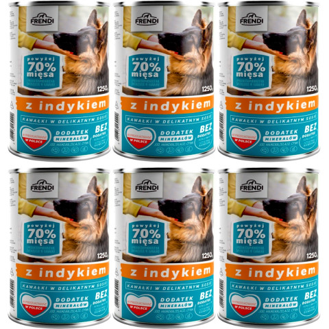 Pet Republic Frendi indyk 1,25 kg × 6