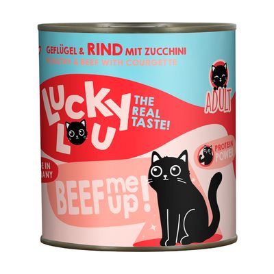 Lucky Lou drób, wołowina adult 800 g × 2