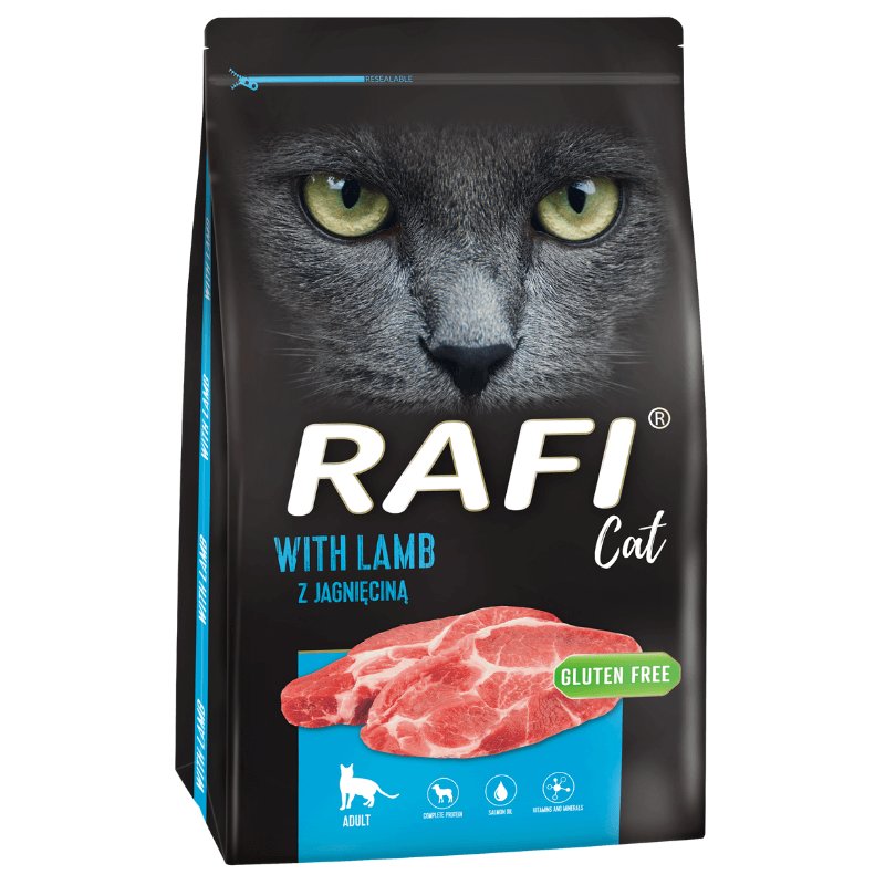 Rafi Cat jagnięcina adult 1,5 kg