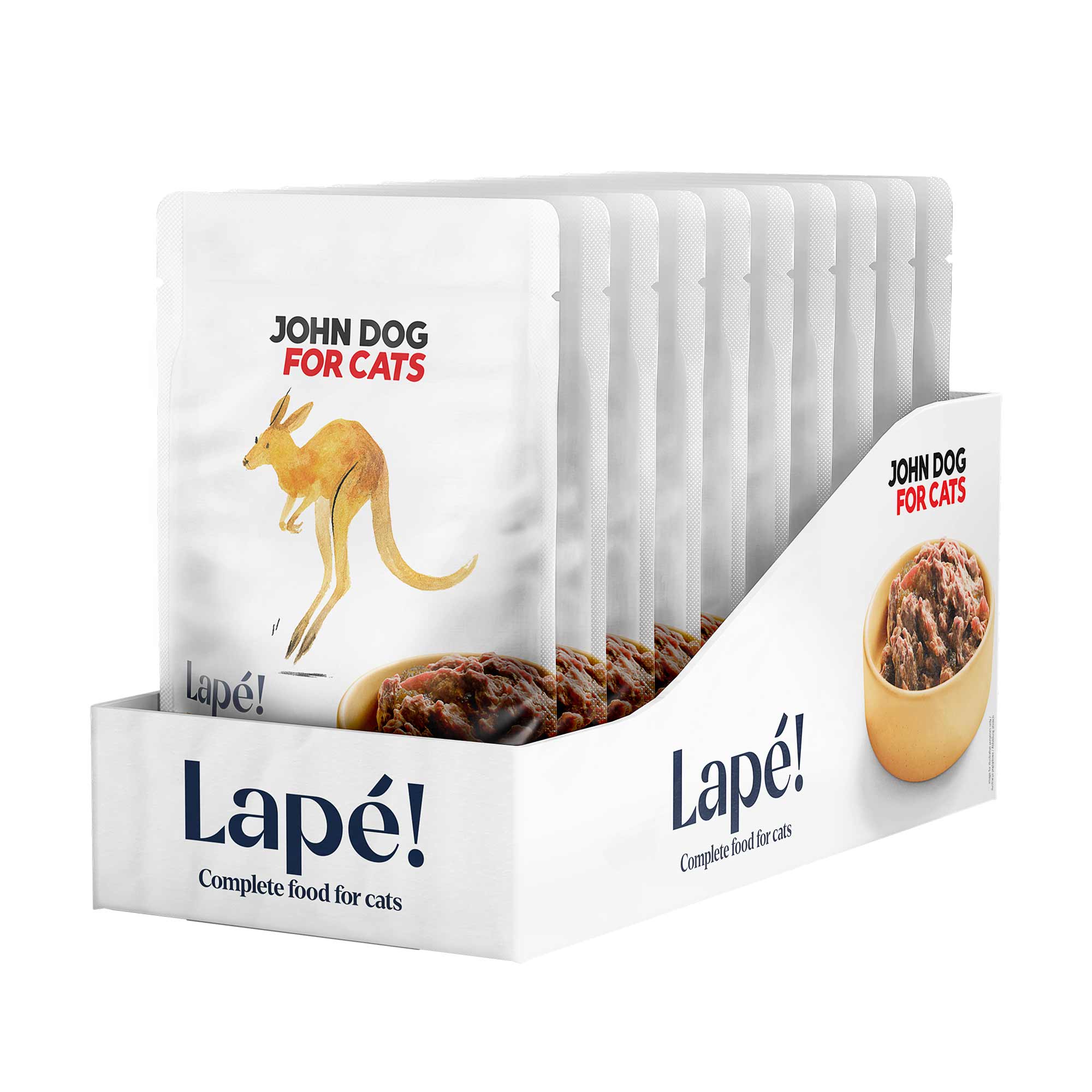 John Dog Lapé kangur pasztet adult 100 g × 10