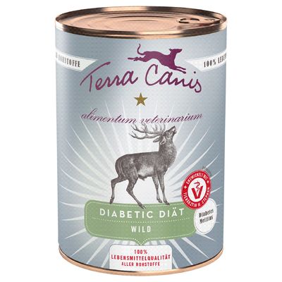 Terra Canis Alimentum Veterinarium dziczyzna 400 g × 6
