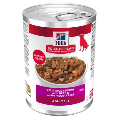 Hill's Science Plan Stew wołowina adult 363 g × 48