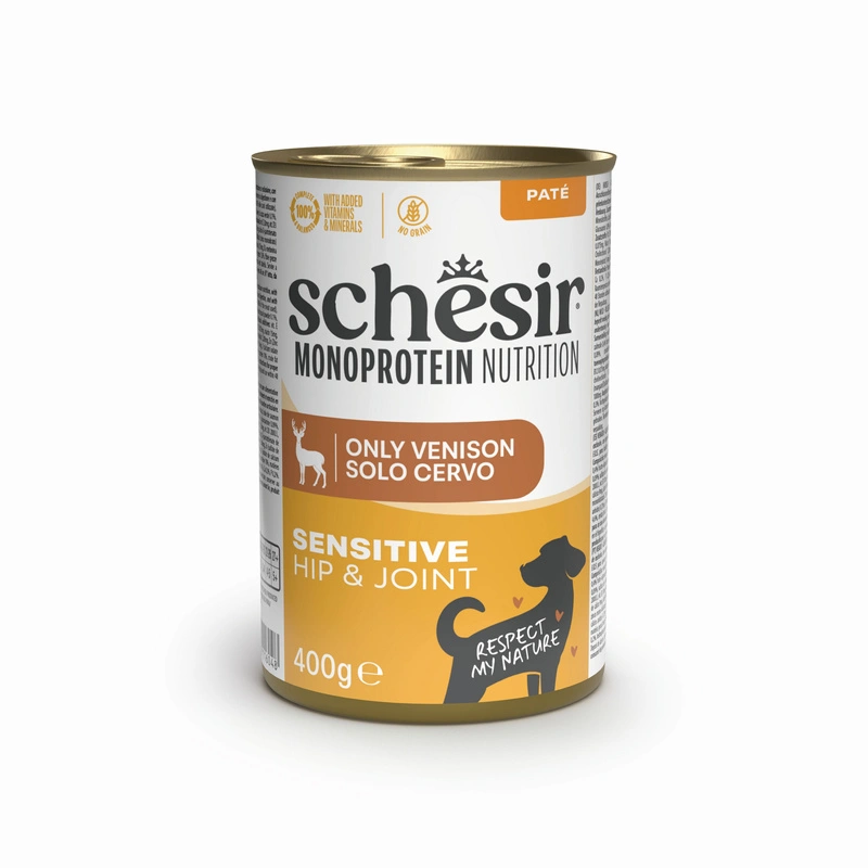 Schesir Monoprotein Nutrition Sensitive Hip and Joint jeleń adult 400 g