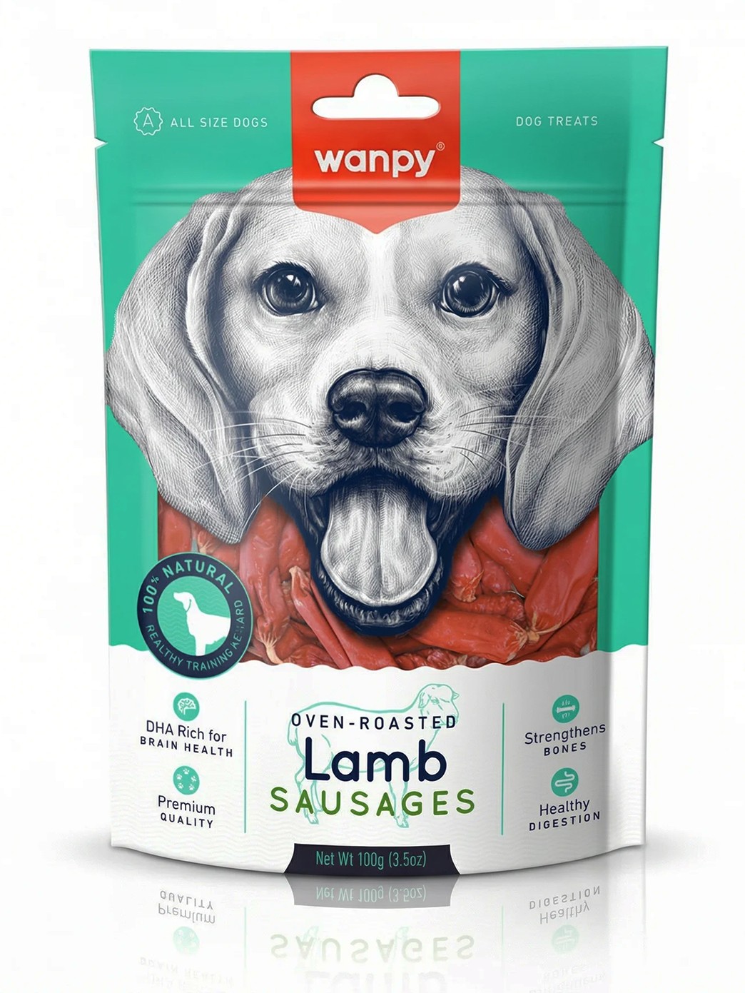 Wanpy Lamb Sausages jagnięcina 100 g