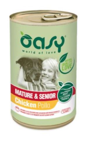 Oasy Lifestage kurczak senior 400 g