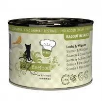 Catz Finefood Ragout łosoś, kaczka w sosie 180 g