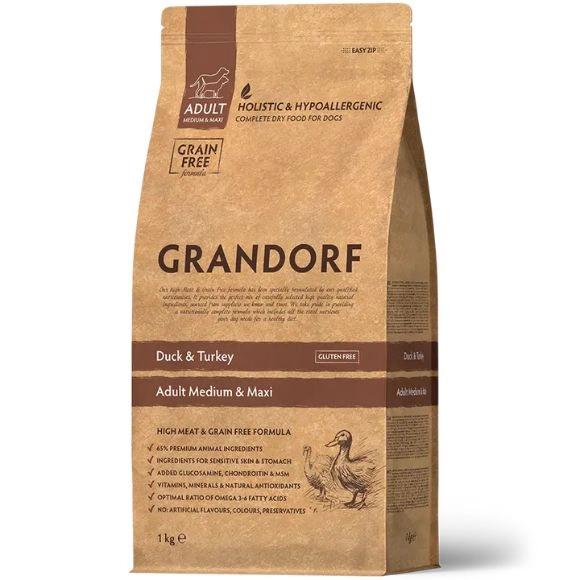 Grandorf indyk, kaczka adult średnie rasy, duże rasy 1 kg
