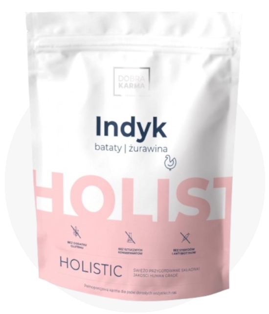 Dobra Karma Holistic indyk adult 2 kg × 2