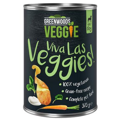 Greenwoods Veggie warzywa adult 375 g × 12