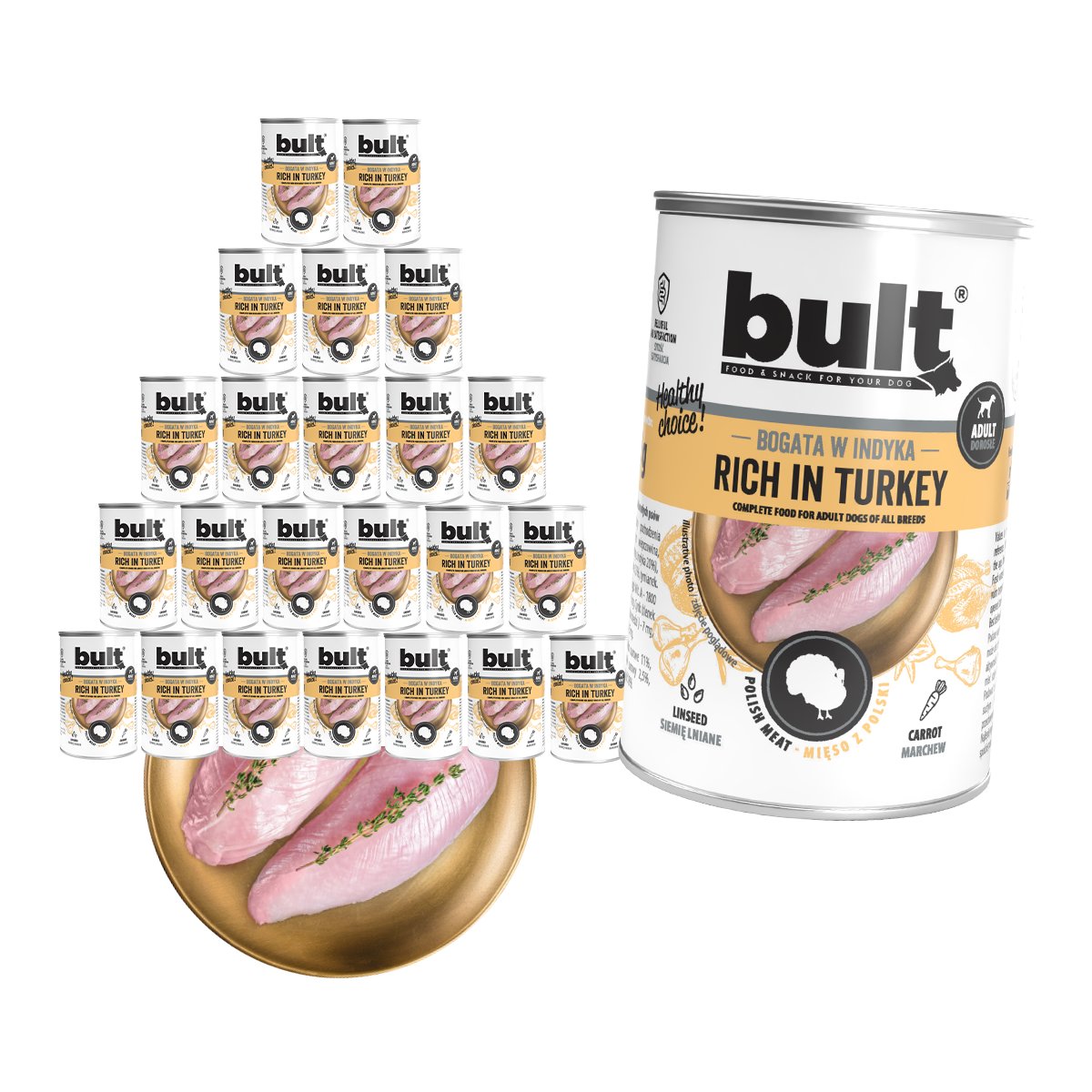 Bult indyk adult 400 g × 24