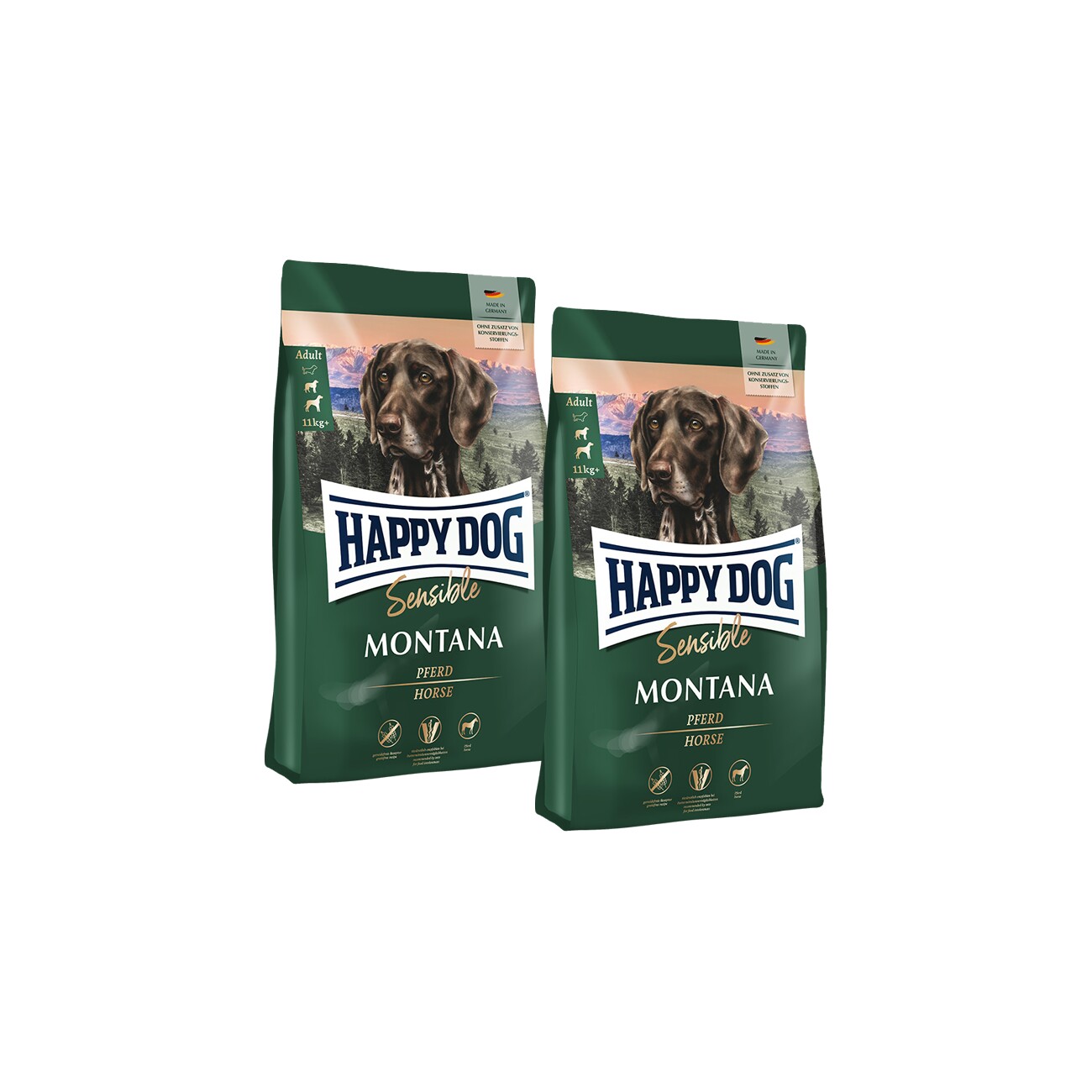 Happy Dog Sensible konina adult 10 kg × 2