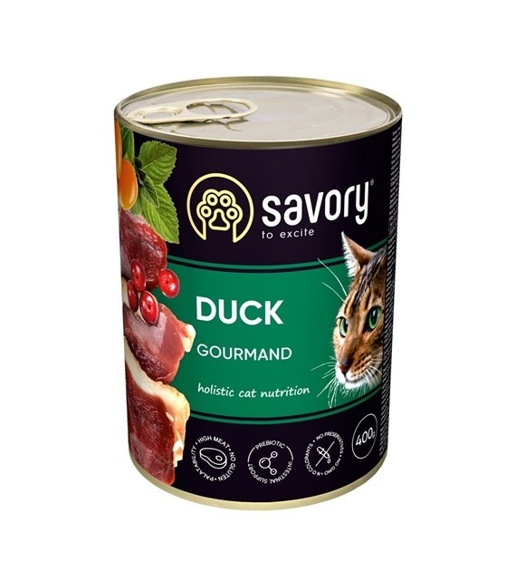 Savory kaczka pasztet adult 400 g