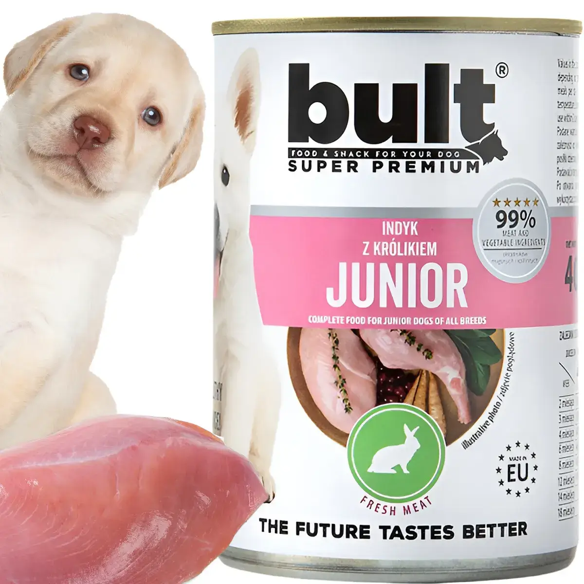 Bult indyk, królik junior 400 g