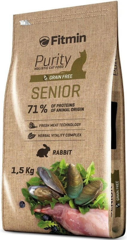 Fitmin Purity królik senior 1,5 kg