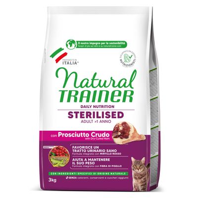 Trainer Natural Trainer Sterilised Light szynka adult 3 kg × 2