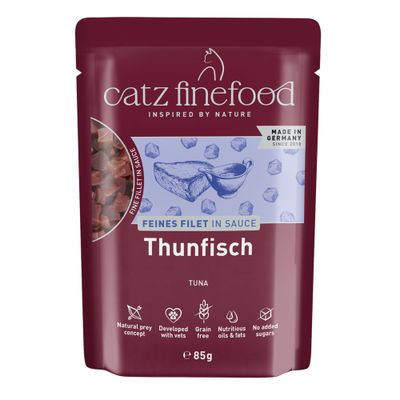 Catz Finefood Feines Filet tuńczyk w sosie 85 g × 16