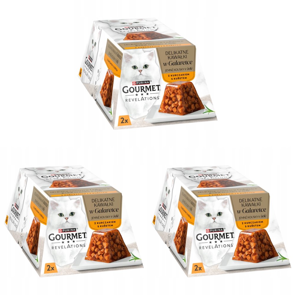 Purina Revelations kurczak w galaretce adult 57 g × 6