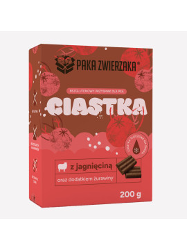 Paka Zwierzaka jagnięcina z żurawiną 200 g