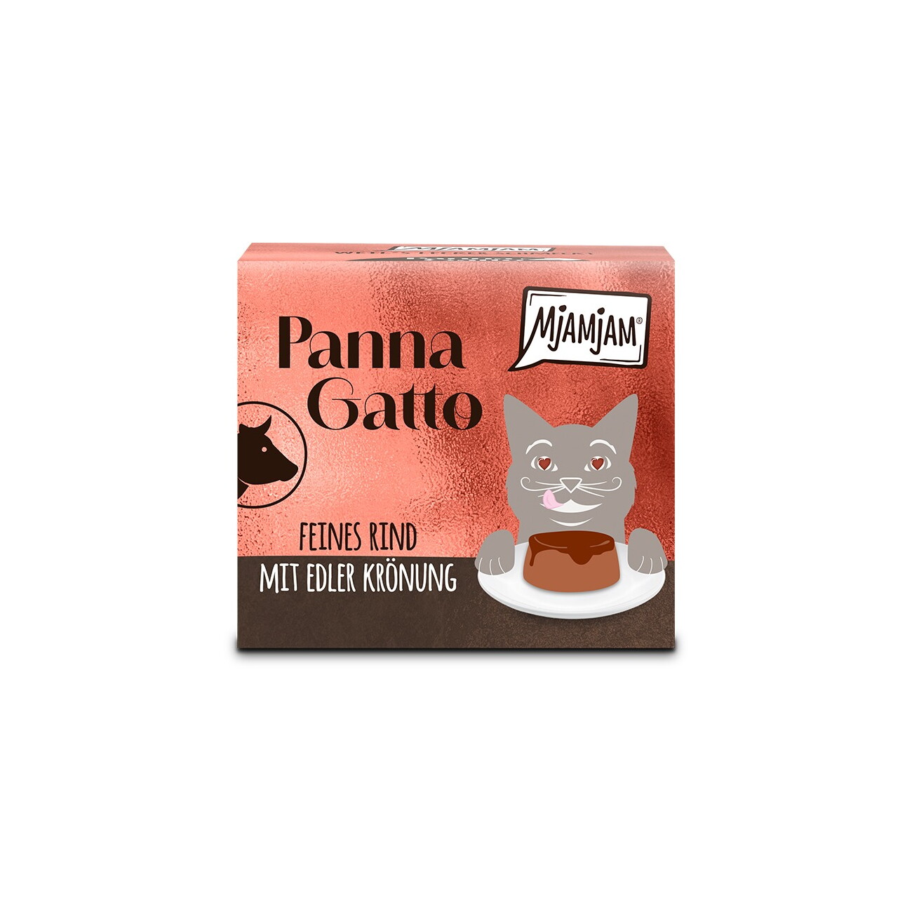 MjAMjAM Panna Gatto Sensitive wołowina pasztet 80 g × 2