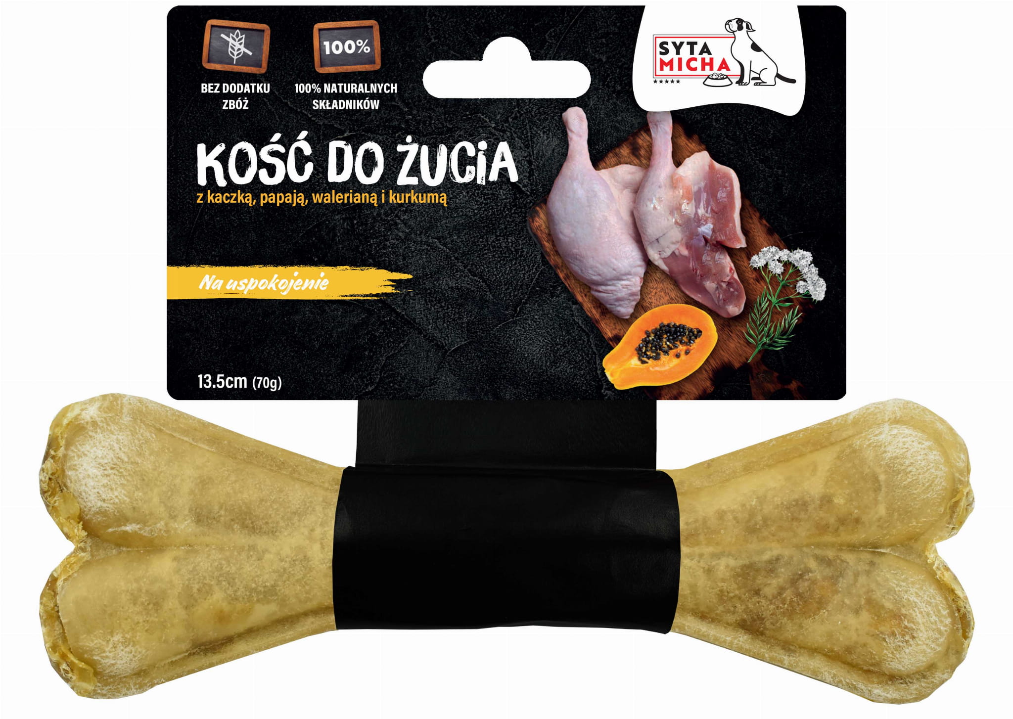 Syta Micha kość do żucia na uspokojenie 13,5 cm