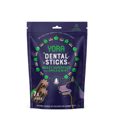 Yora Dental Sticks owady małe rasy 56 g