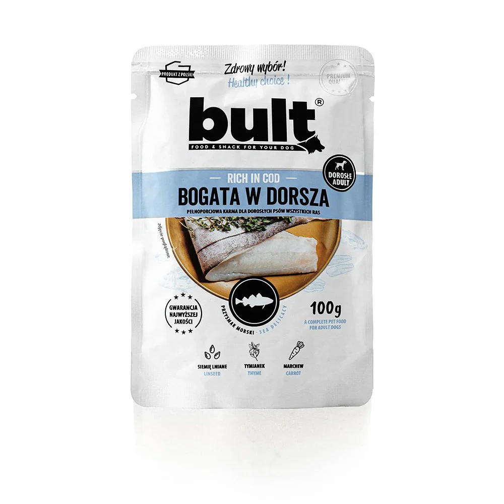 Bult dorsz adult 100 g