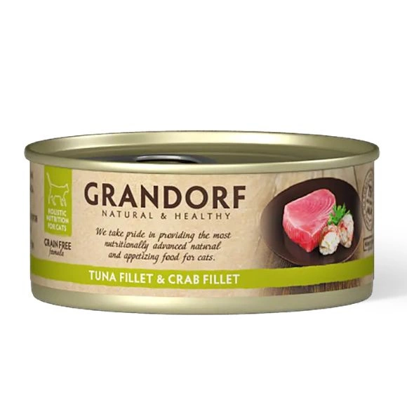 Grandorf krab, tuńczyk kawałki 70 g