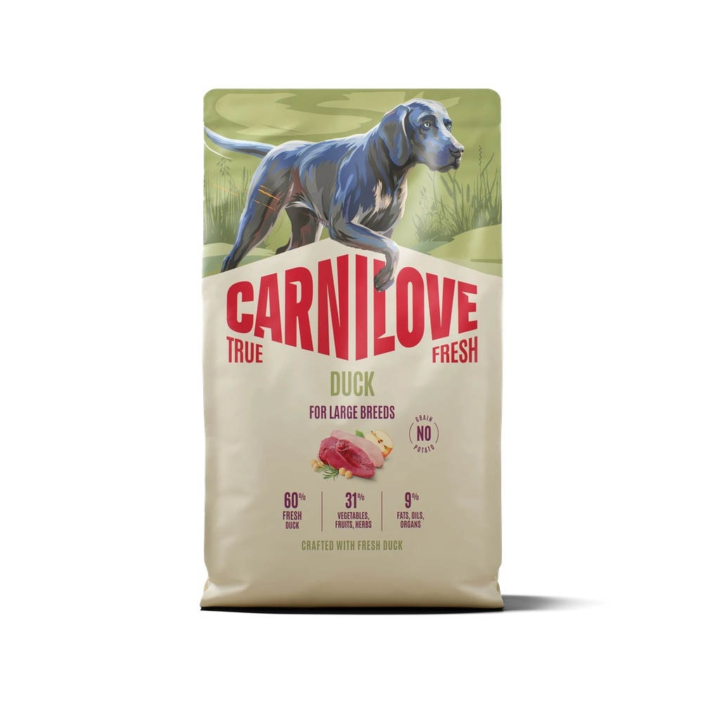 Carnilove True Fresh kaczka adult duże rasy 4 kg