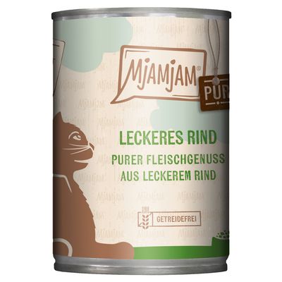 MjAMjAM Purer Fleischgenuss wołowina 400 g × 6