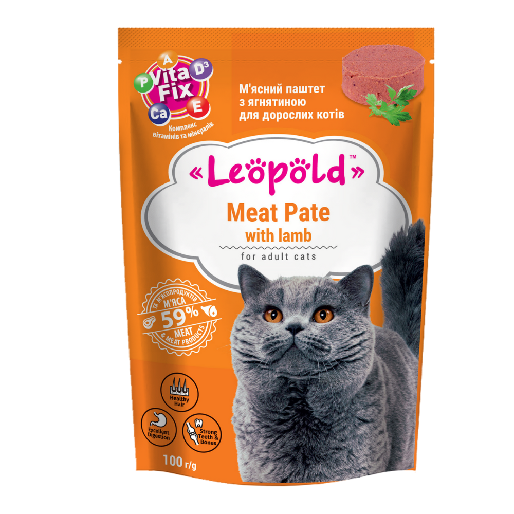 Leopold jagnięcina pasztet adult 100 g