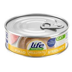 Life Cat Vellutate Sterilised kurczak 70 g