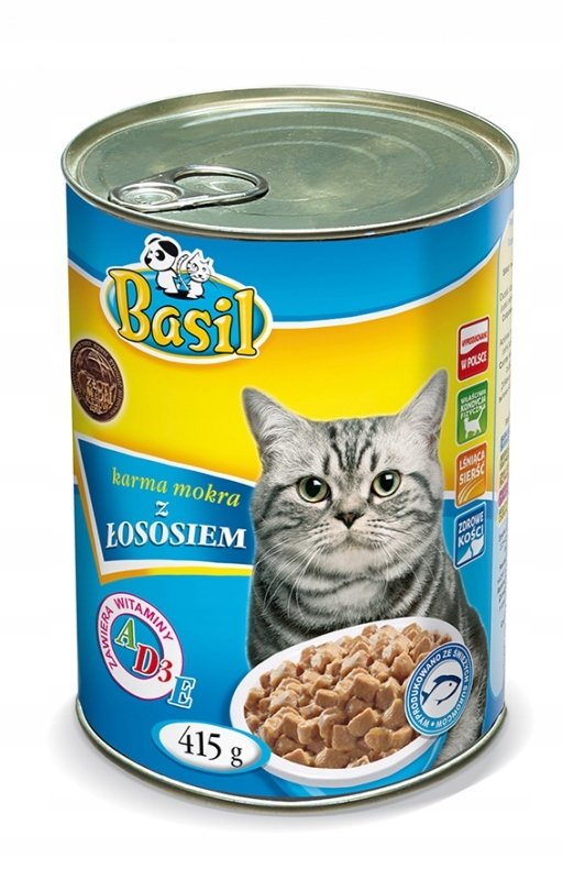 Basil łosoś kawałki 415 g
