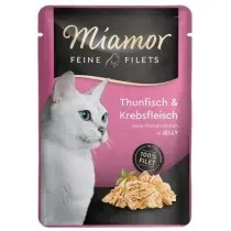 Miamor Feine Filets Light raki, tuńczyk w galaretce 100 g