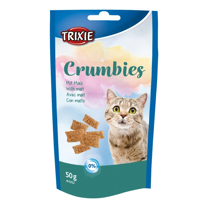 Trixie Crumbies Hairball słód 50 g