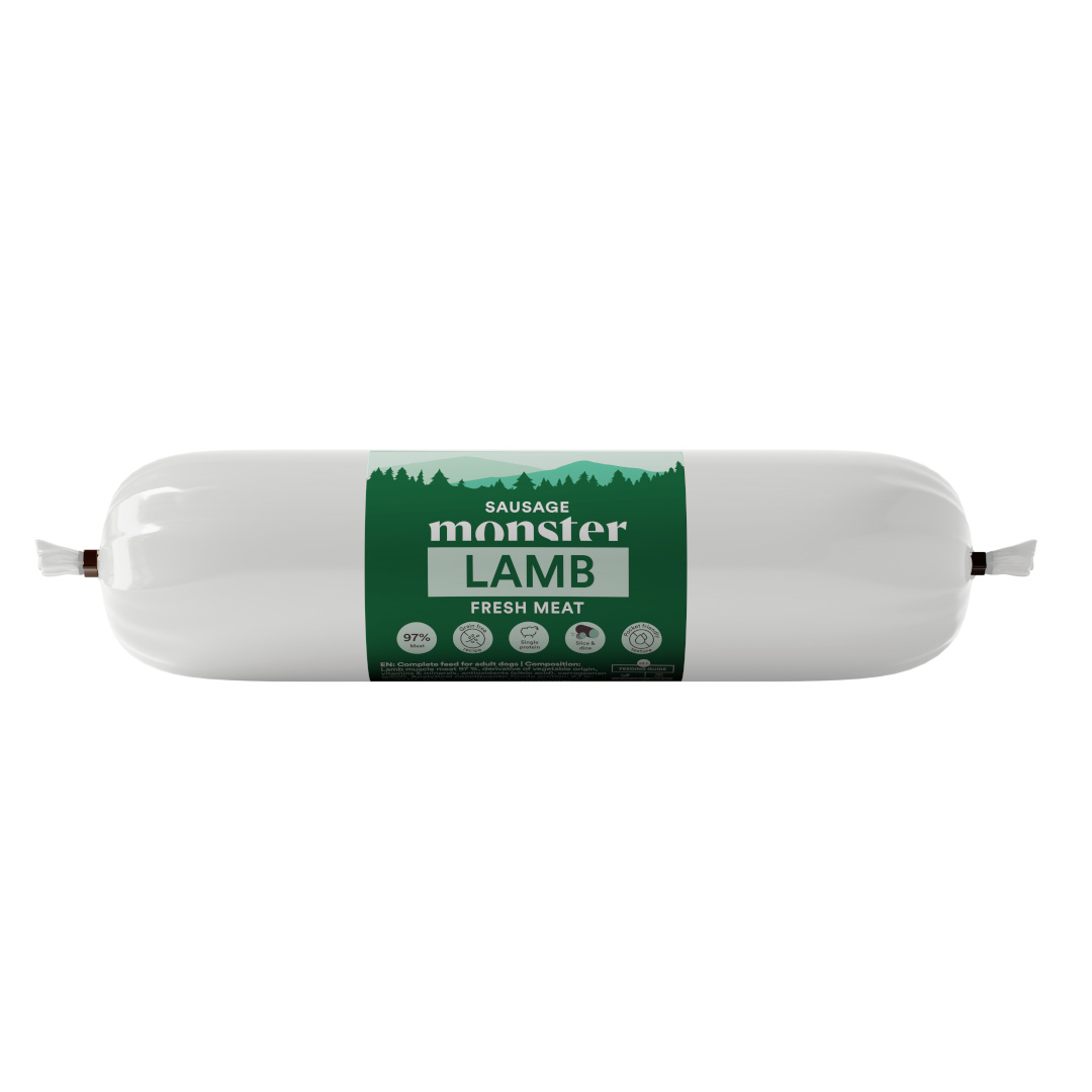 Monster Dog Sausage jagnięcina adult 200 g