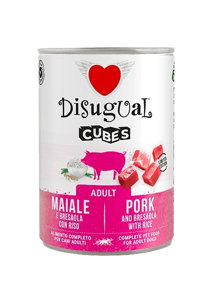 Disugual Cubes wieprzowina, wołowina adult 400 g