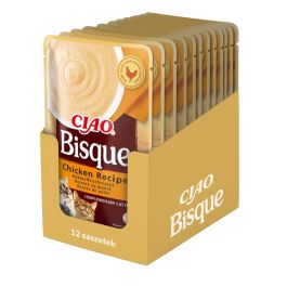 Inaba Ciao Bisque kurczak w bulionie 40 g × 12